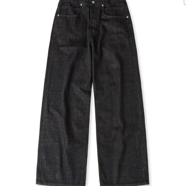 [2] Regular Selvedge Jeans Black