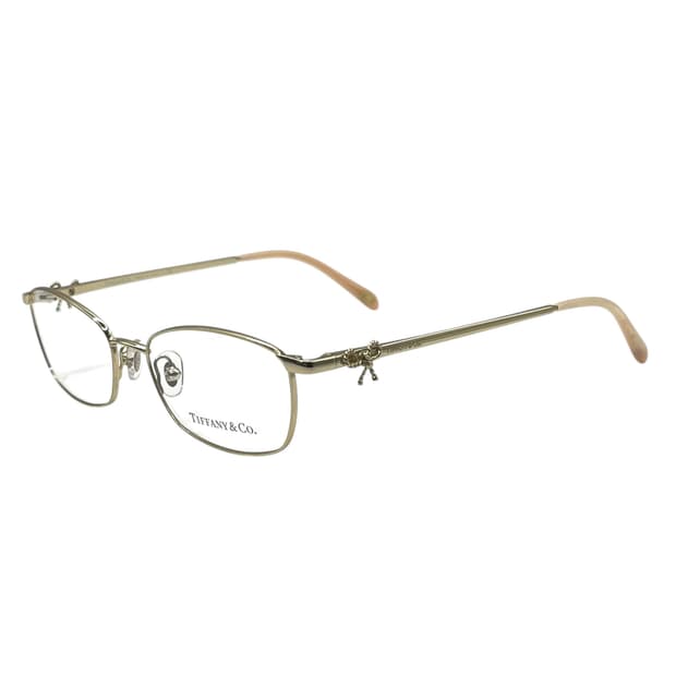 티파니앤코 리본 금테 안경