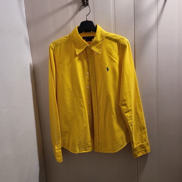 [95]폴로 랄프로렌 옐로우 스키니핏 셔츠