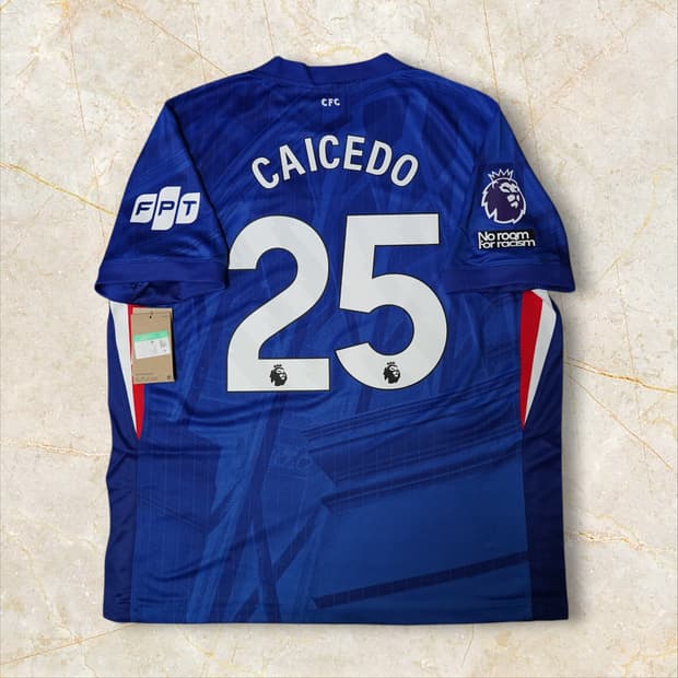 [해외 XL] 25/26 첼시 카이세도 홈 유니폼