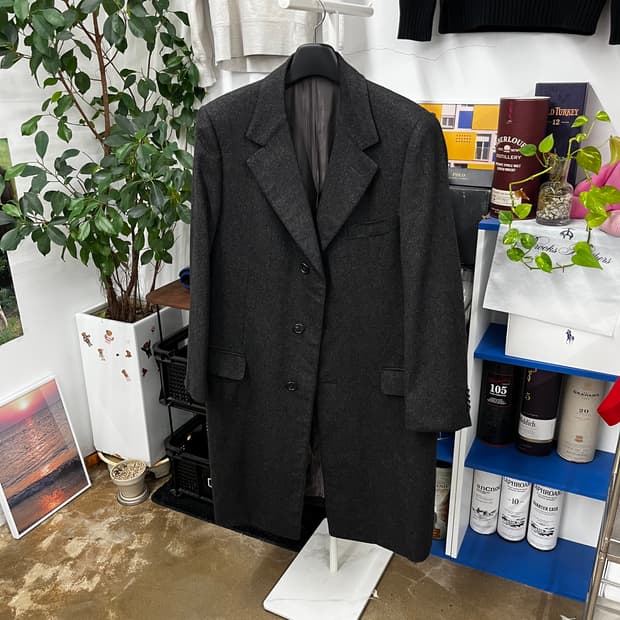 에르메네질도제냐 캐시미어100% 싱글코트 52