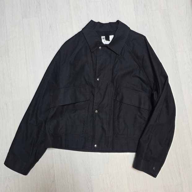 마가렛호웰 크롭 블루종 자켓 L