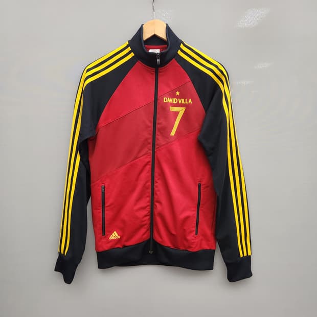 아디다스 다비드 비야  트랙탑 져지