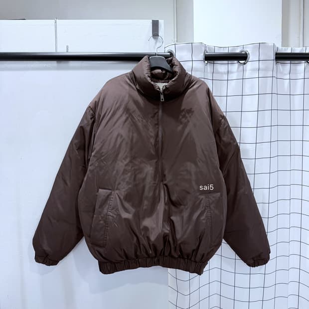 프리베일 다운 숏패딩 