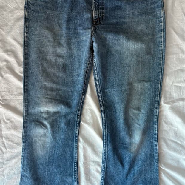 Vintage 70s Levi's Big E 646 오렌지탭 벨바텀 부츠