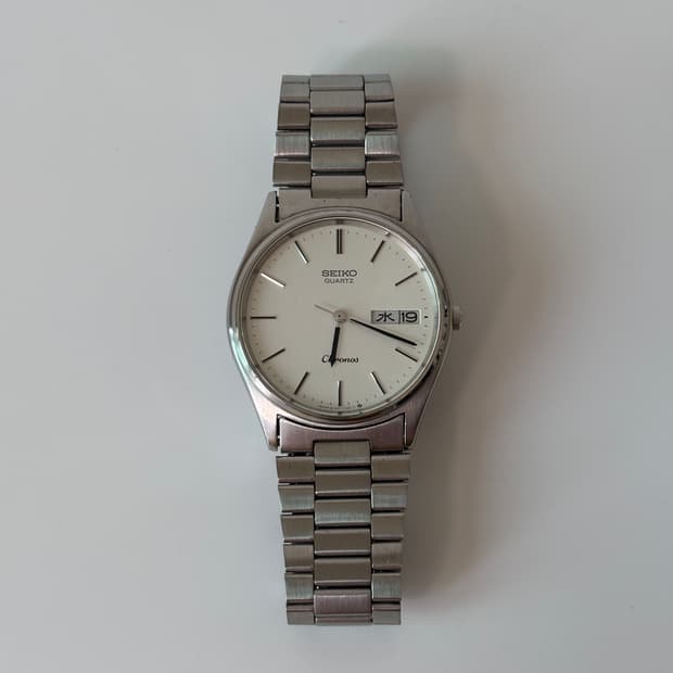 1980s Chronos Silver Quartz