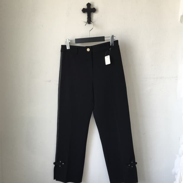 China button point pants