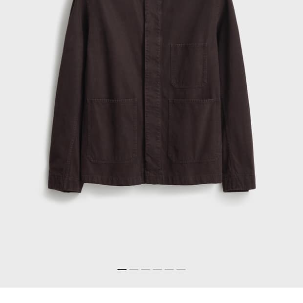 포터리 브러쉬드 워크자켓 플럼 4사이즈