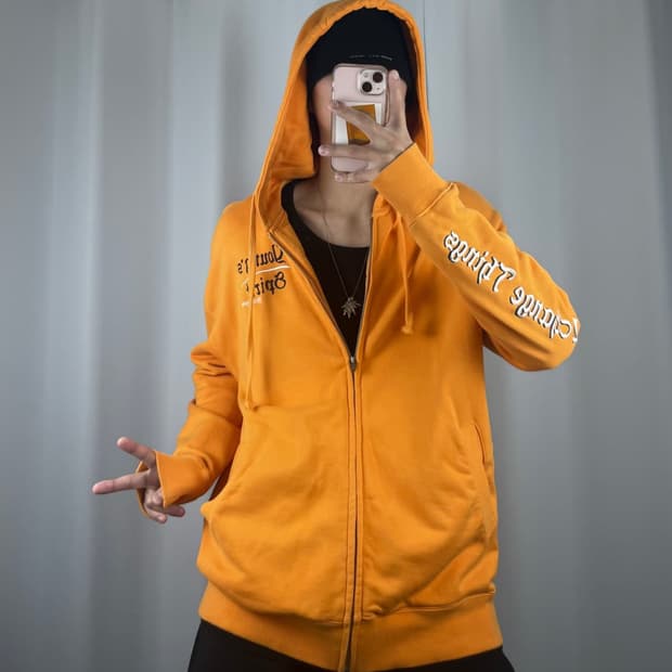 버카루 자수 후드집업