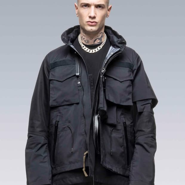 [S] 사카이 X 아크로님 필드 레이어드 자켓