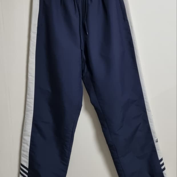 M ) 아디다스 빈티지 올드스쿨 네이비 트레이닝 우븐팬츠