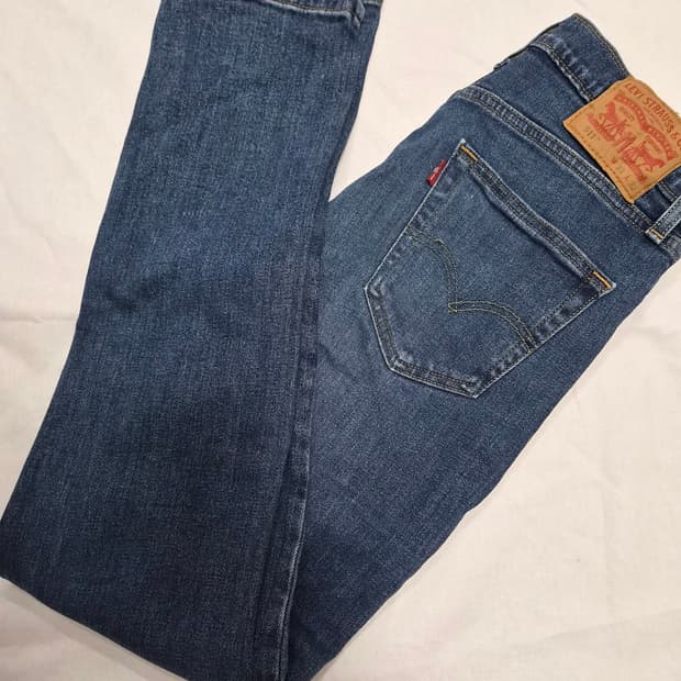 [31] 리바이스 (Levi's) 511 슬림 핏 중청 워싱 데님 청바지