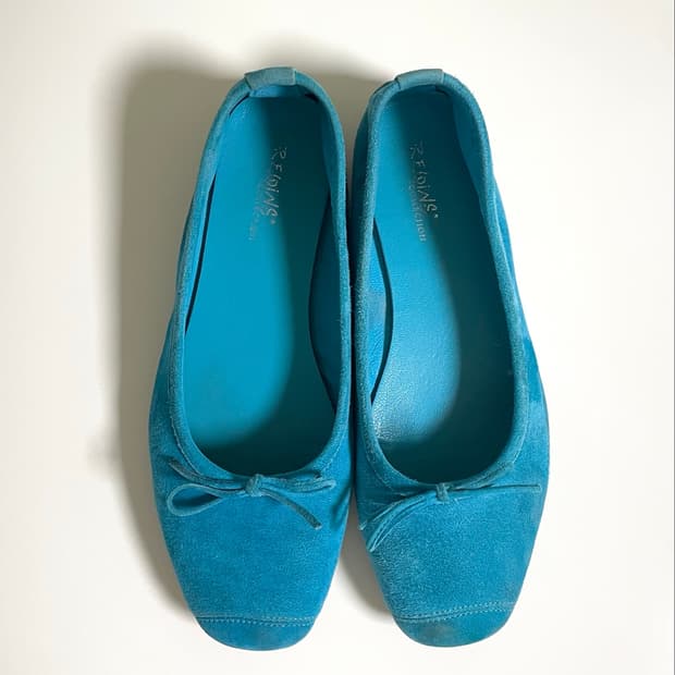 흐꺙 플랫슈즈 하모니 Turquoise 38/245mm