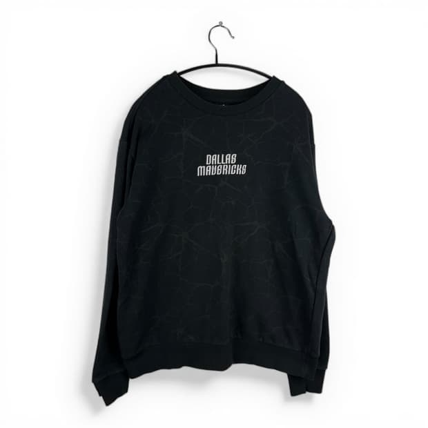 (무료배송)L) NBA 매버릭스 패턴 로고 맨투맨