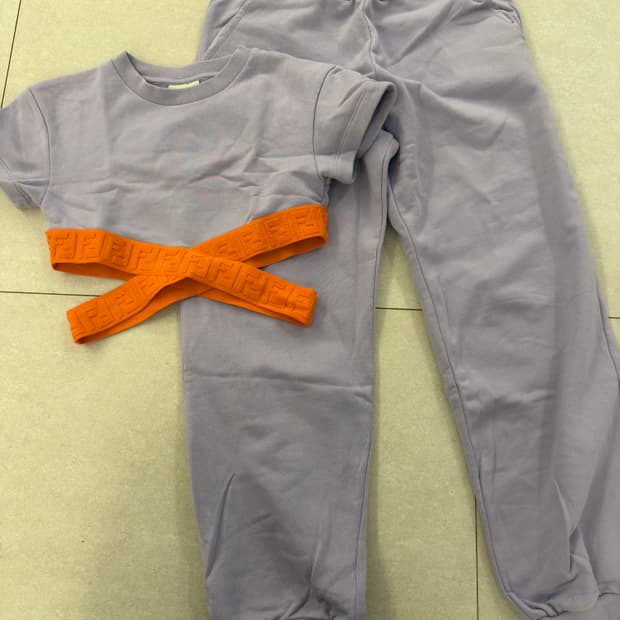 펜디 키즈 셋업