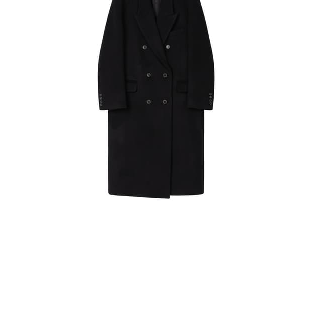 더오유 울오버사이즈 롱코트