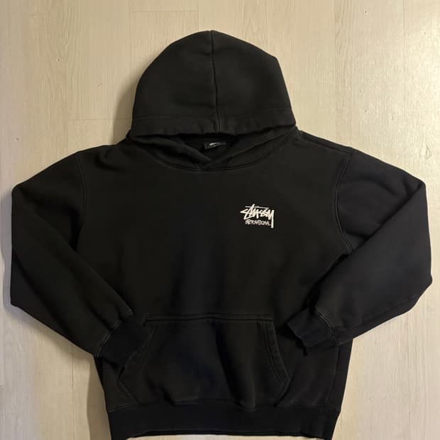 Stüssy International 로고 후드
