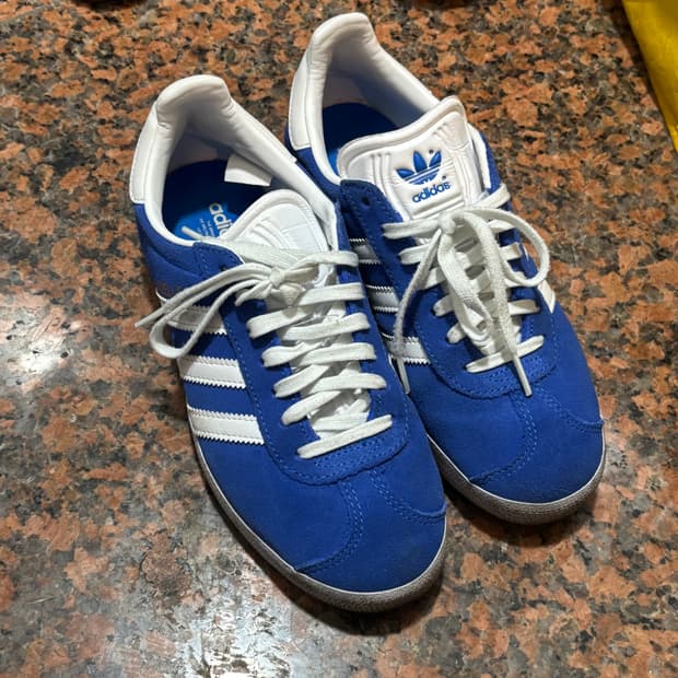 아디다스 가젤 블루 235