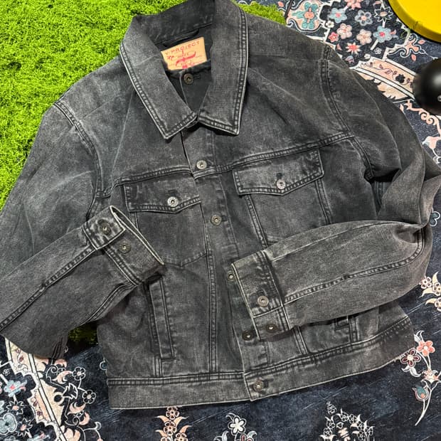 와이프로젝트 더블레이어 데님 자켓