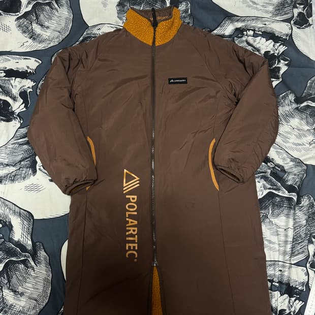 그레고리 뽀글이 양면 롱점퍼 XS사이즈 실착 남성 M