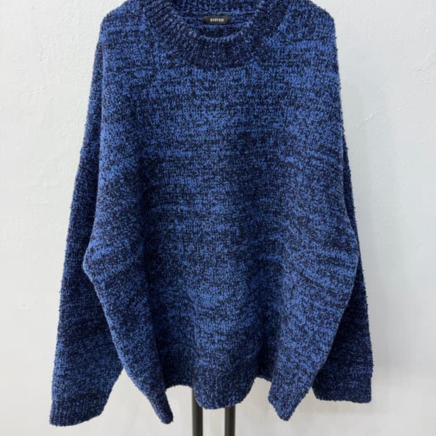 정품) 시스템옴므 한섬 23ss 오버핏 니트 100