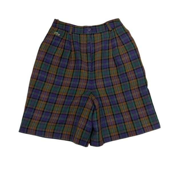 라코스테 플리츠 반바지