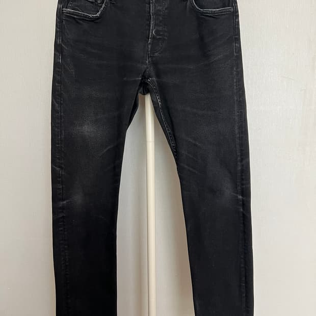 올세인츠 블랙 데님 팬츠 (33)