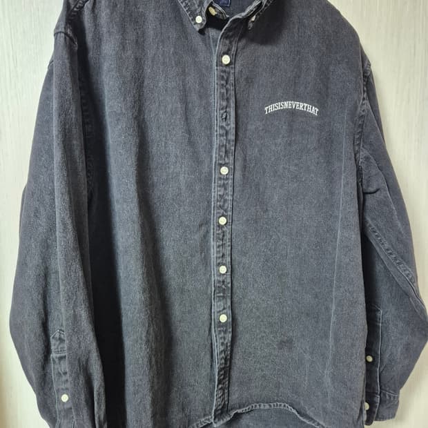디스이즈네버댓 셔츠 청남방 M