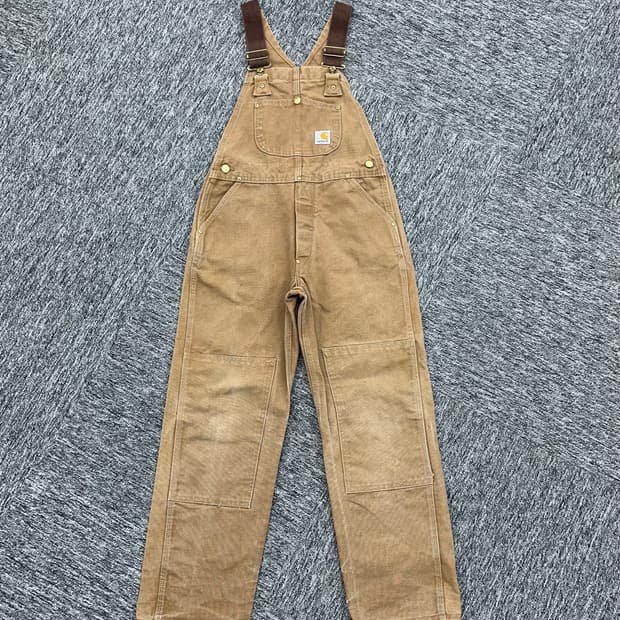 (14~16)칼하트 더블니 USA 오버롤 KIDS-M1216