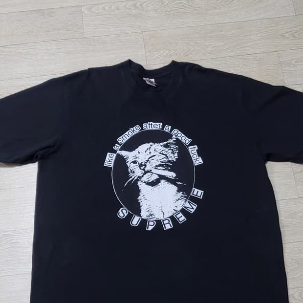 슈프림 고양이 셔츠 105