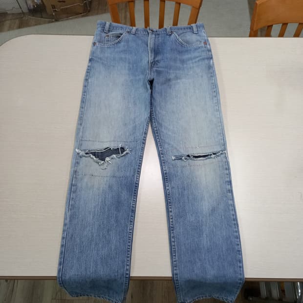 35 70's 리바이스207 USA 오렌지탭 연청 35-250