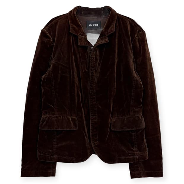 주카 zucca 패턴 자켓