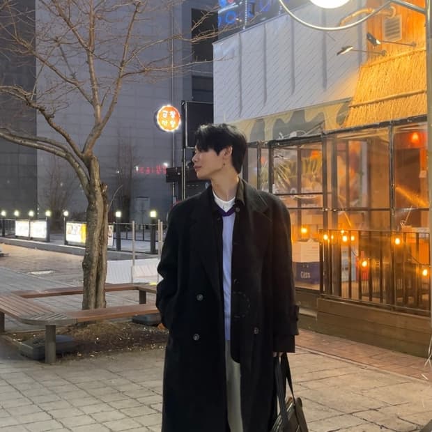 Ysl 빈티지 더블 코트
