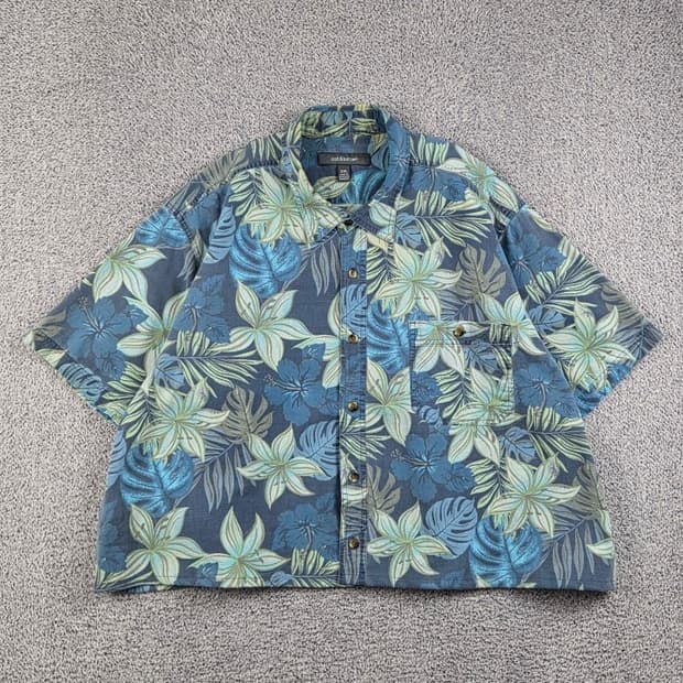 CROFT&BARROW 하와이안셔츠 크롭커스텀 (2XL) / 13298