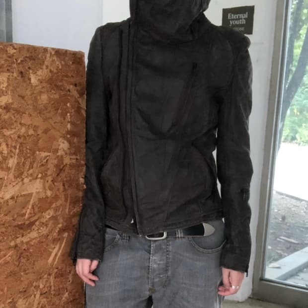 피그스킨 레더 자켓