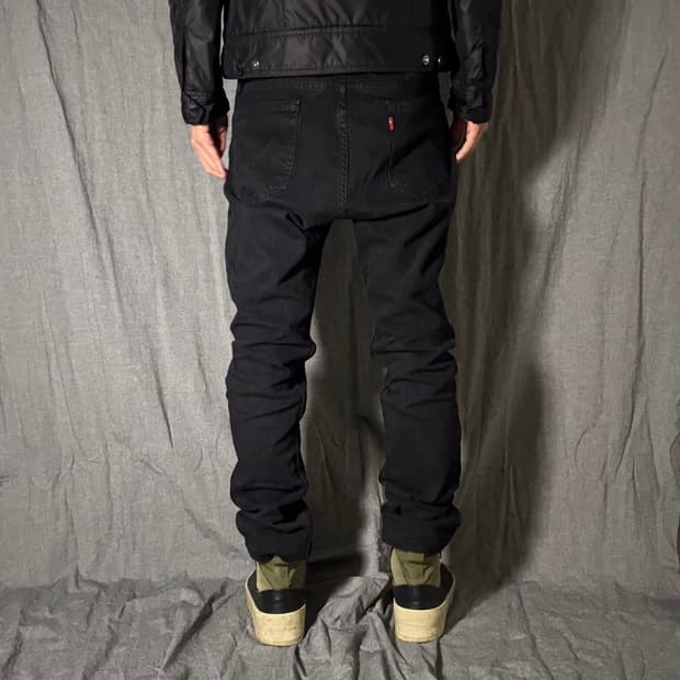 코르티스핏 리바이스 흑청 데님팬츠