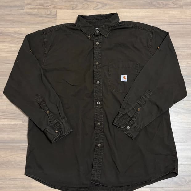 칼하트 셔츠 XL다크브라운