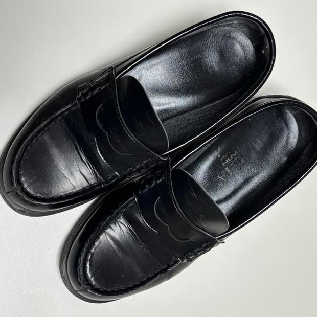 하루타 블랙 로퍼 230