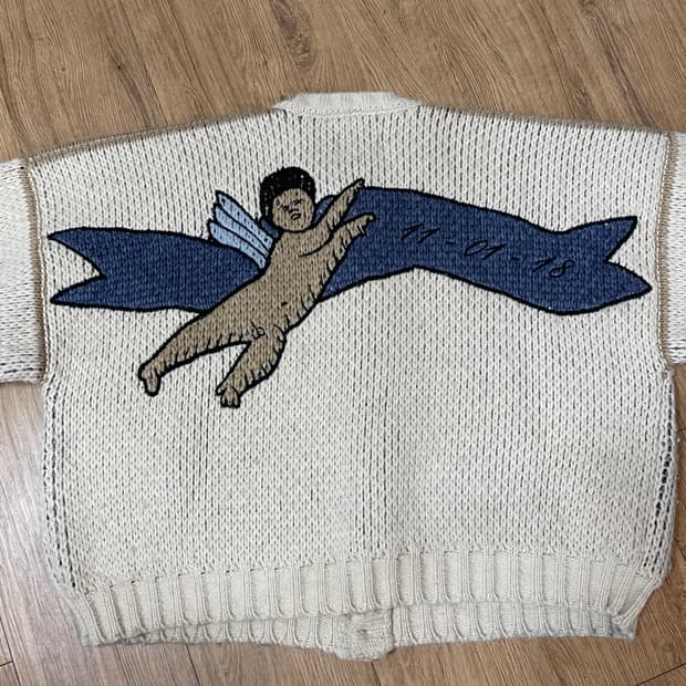 [M] MAGLIANO 마리아노 빅 엔젤 봄버 가디건