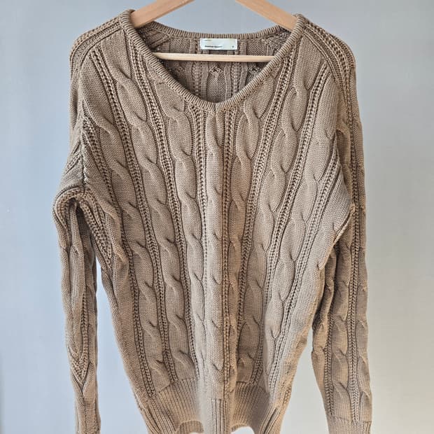 American Apparel 케이블 니트 스웨터