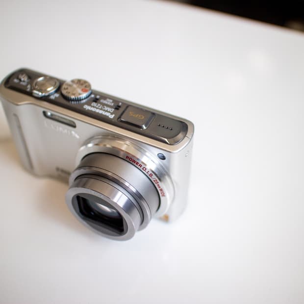 Panasonic DMC-TZ10 / 빈티지 디지털 카메라 