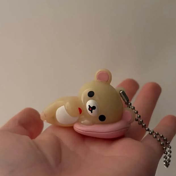 코리락쿠마 라이트 키링