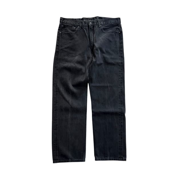 [37] 리바이스 505 블랙진 데님 청바지 [lv1078]