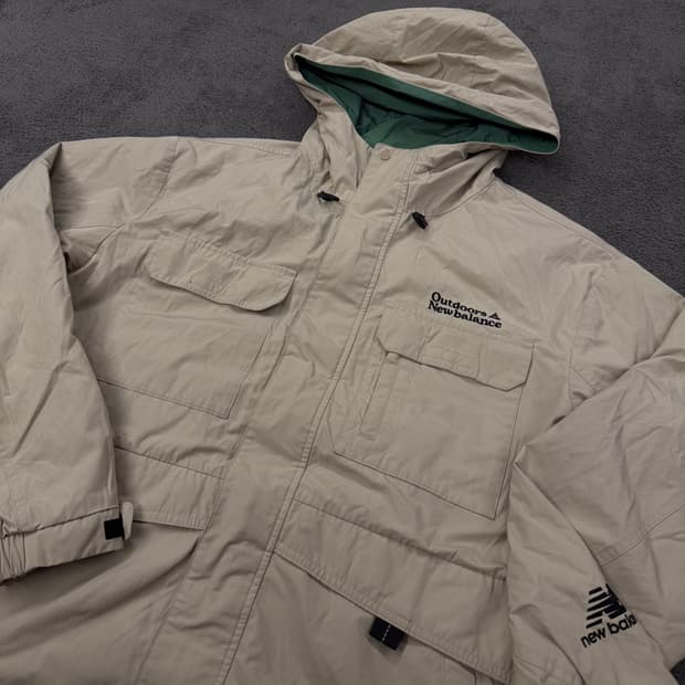 [정품/XL] 뉴발란스 마운틴 파카 바람막이 자켓