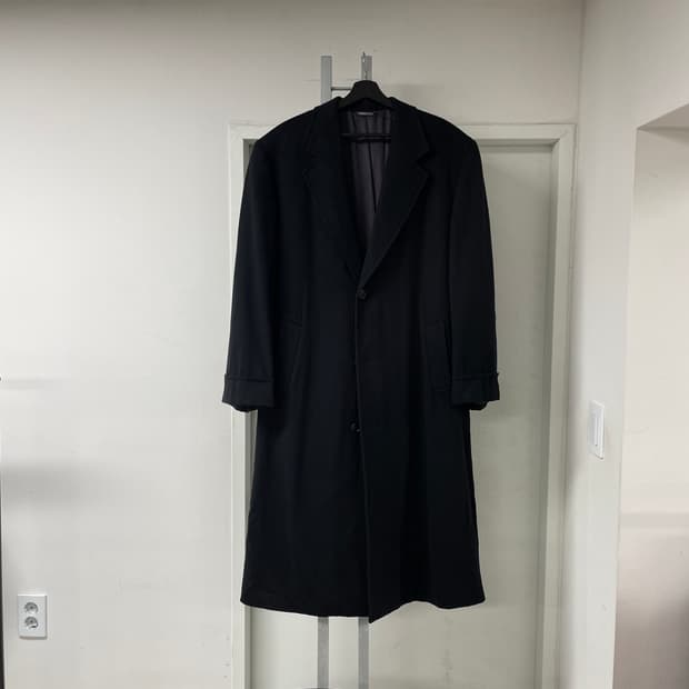 지방시 캐시미어 블랙 코트 48