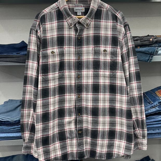 (2XL)칼하트 헤비울 체크셔츠-M1760