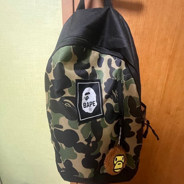 새상태)베이프 카모마일 백팩 일본 잡지 부록