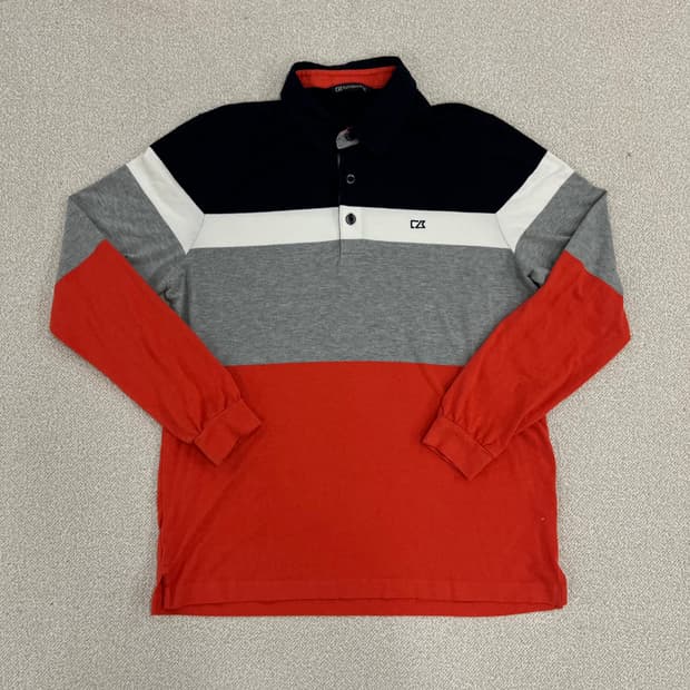 100 커터앤벅 골프 카라 긴팔 티셔츠 0202M1