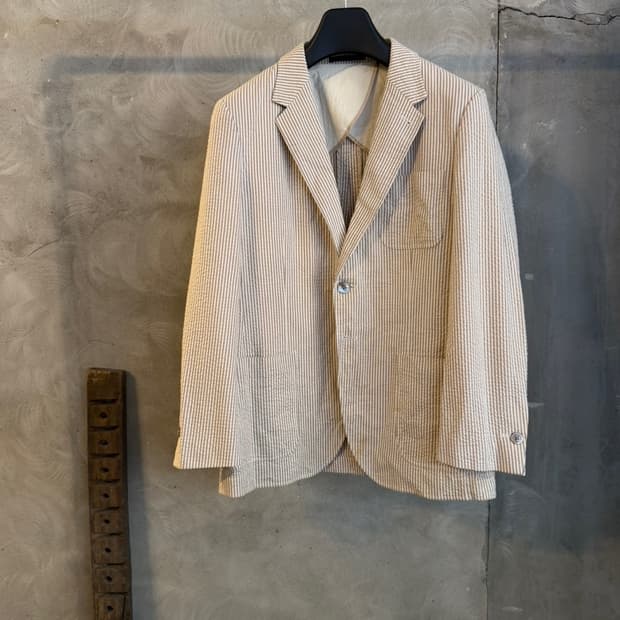 폴스미스 시어서커 자켓 100