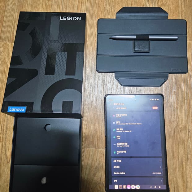 레노버 리전 Y700 2세대 내수용 256/12 박스,필름,케이스펜슬